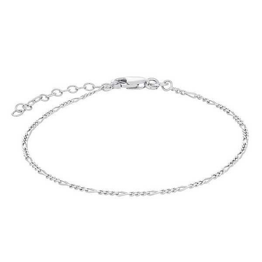 Armb Nder Nordahl Andersen | Nordahl Jewelry - Figaro - Rhodiniertes Silberarmband