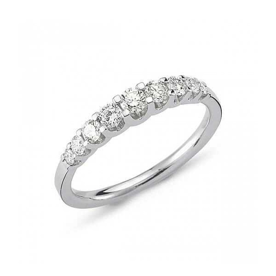 Ringe Nuran | 14Kt Empire Diamantring Aus 14Kt Wei Gold Mit 0,43Ct.