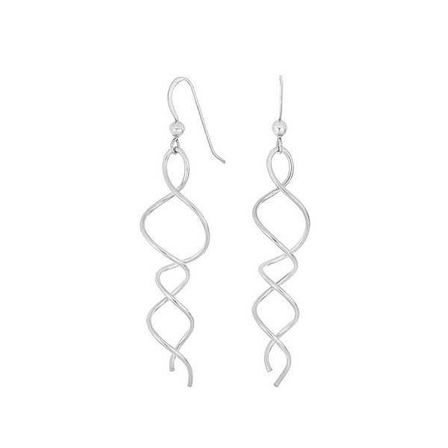 Ohrringe Nordahl Andersen | Nordahl Jewellery - Spin52 Ohrringe Aus Silber Gedreht