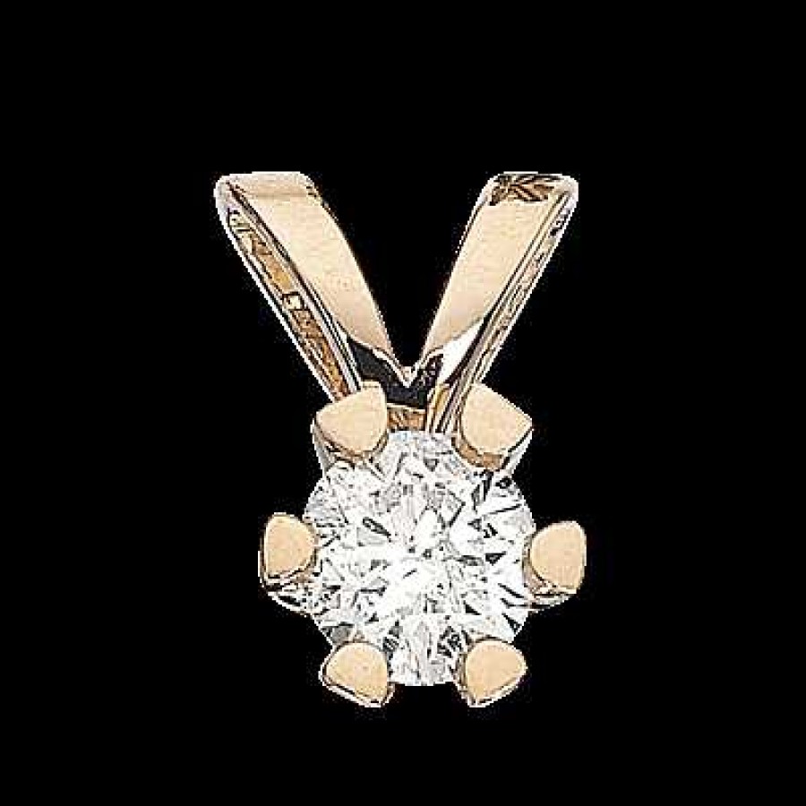 Halsketten Scrouples | Vida-Anh Nger 14 Kt. Gold Mit Brillant 0,03 - 0,50 Ct.