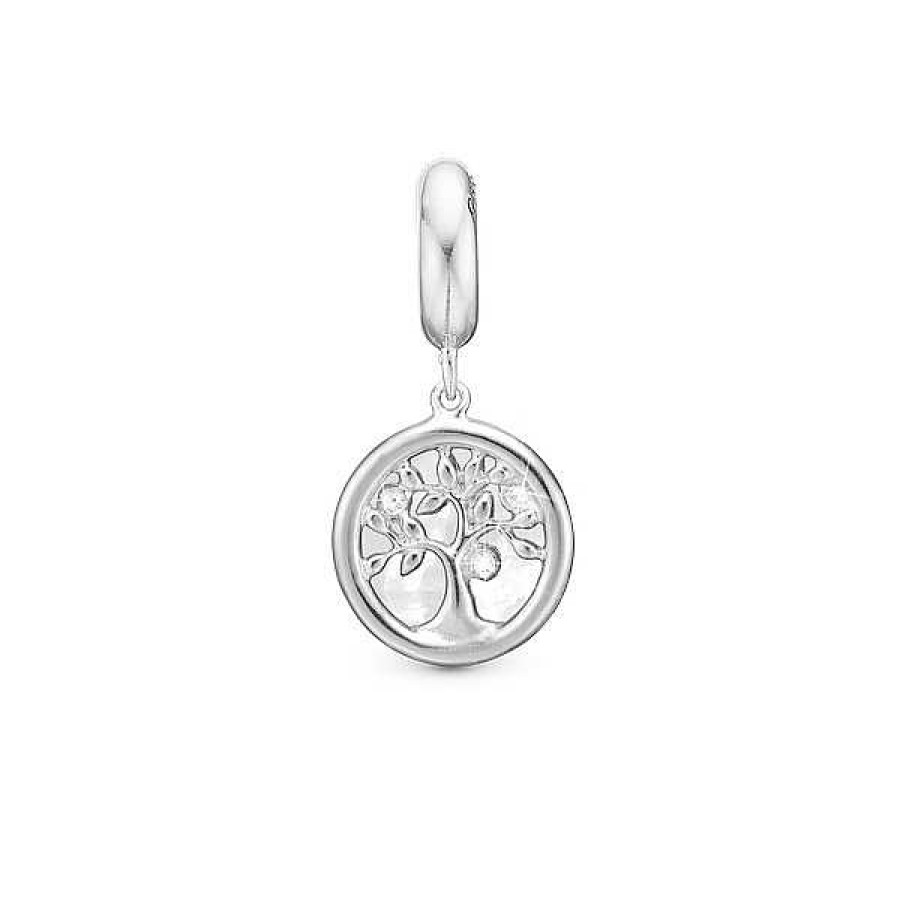 Charms F R Armb Nder Christina Jewelry & Watches | Christina Collect - Baum Des Lebens Perlmutt-Charm In Silber