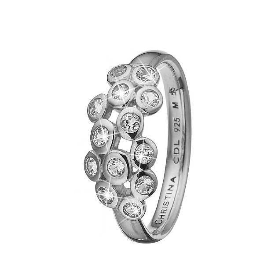 Ringe Christina Jewelry & Watches | Christina Collect Silberring "Champagne Love"