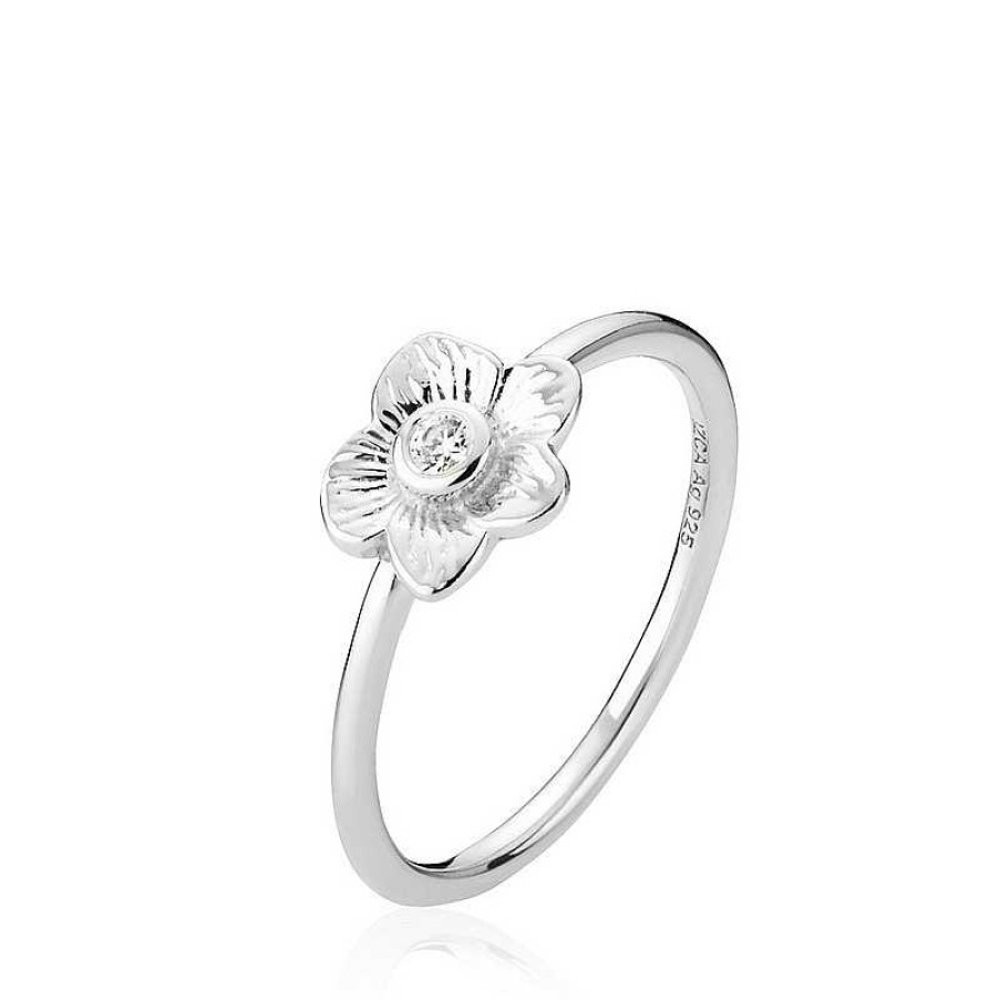 Ringe Izabel Camille | Izabel Camille - Rosa Ring Silber