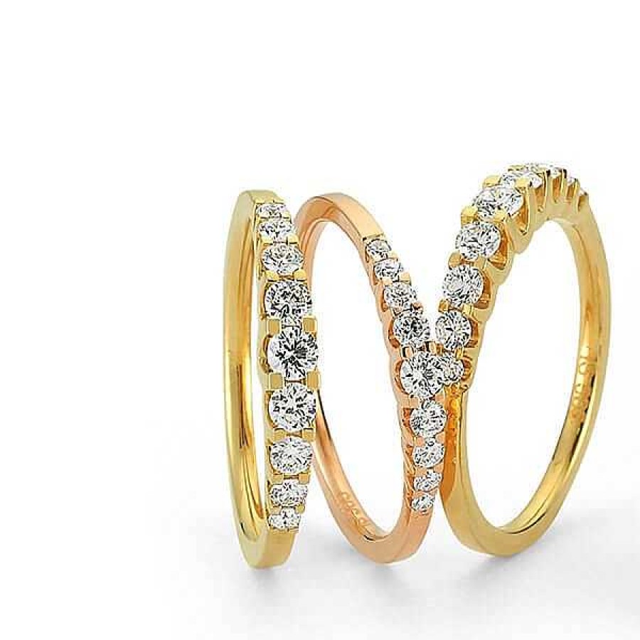 Ringe Nuran | 14Kt Empire Diamantring Aus Gold Mit 1,00Ct.