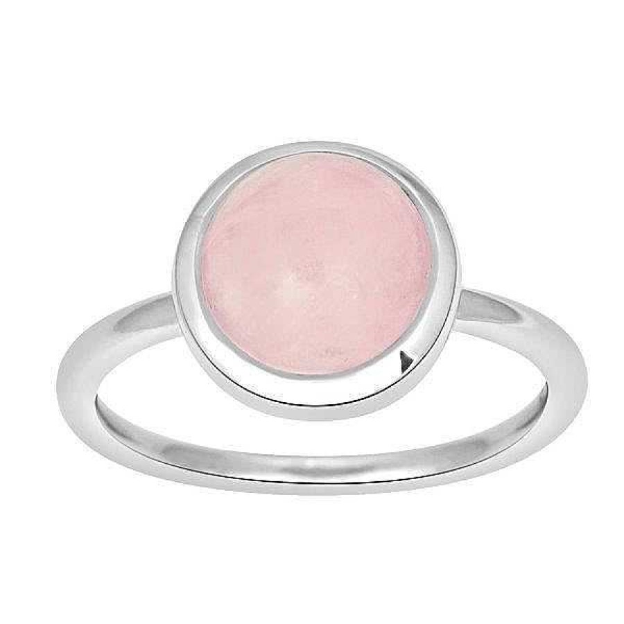 Ringe Nordahl Andersen | Nordahl Smykker - Sweets - Silberring Mit Einem Rosa Quarz