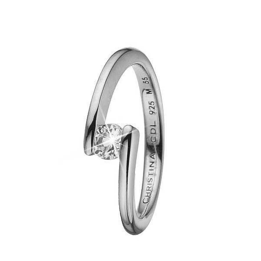 Ringe Christina Jewelry & Watches | Christina Collect Silberring "Super Nova"