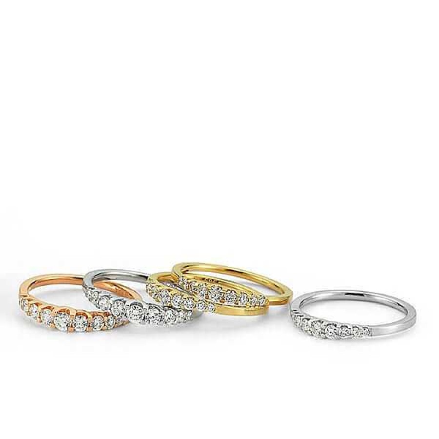 Ringe Nuran | 14Kt Empire Diamantring Aus Wei Gold Mit 0,75Ct.