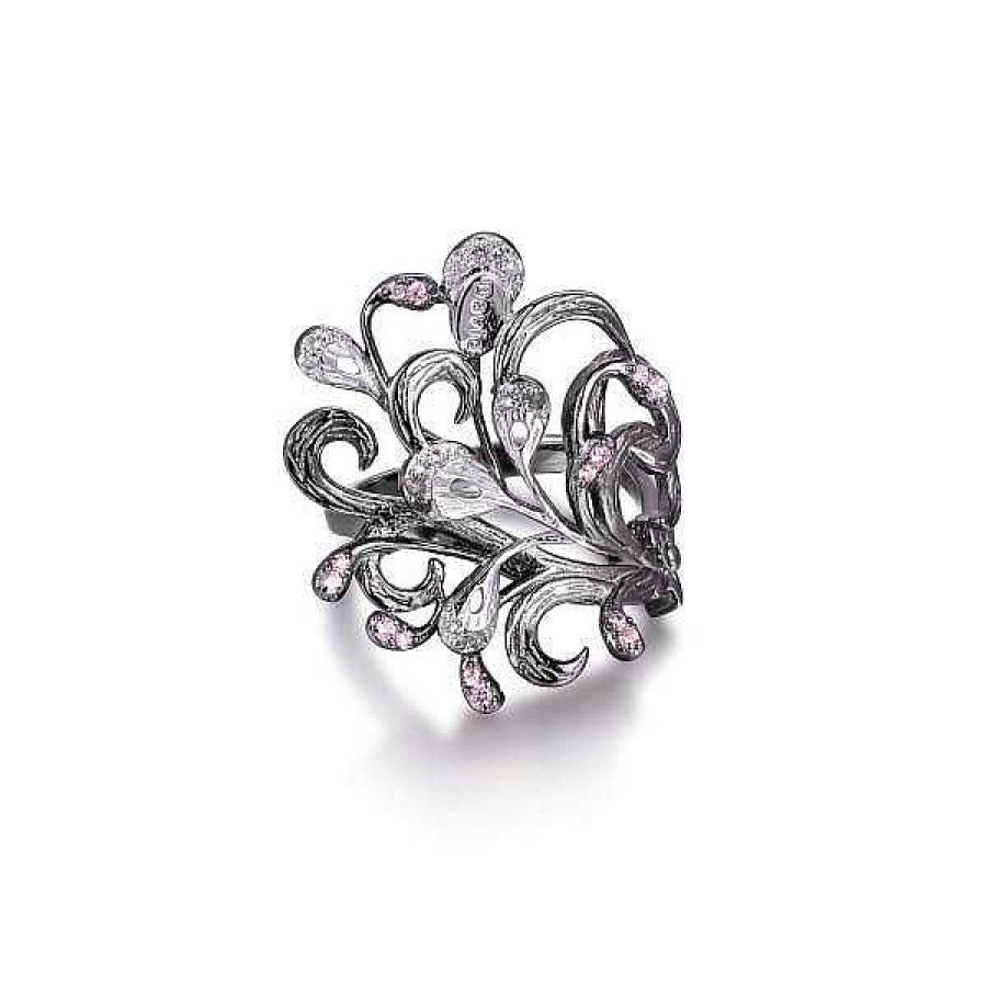 Ringe Designers Favorites | Designers Favorites Von Anna David - Dreamwings Schwarzer Silberring*