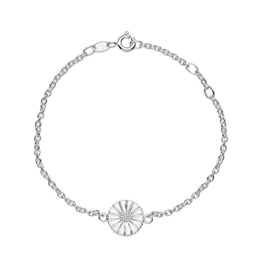 Armb Nder Lund Copenhagen | Lund Copenhagen - Marguerite Armband In Silber. Zwischen