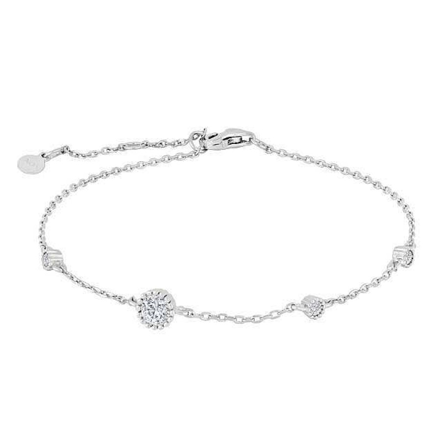 Armb Nder JoanliNor | Joanli Nor - Jojonor Armband In Silber Mit Zirkonia