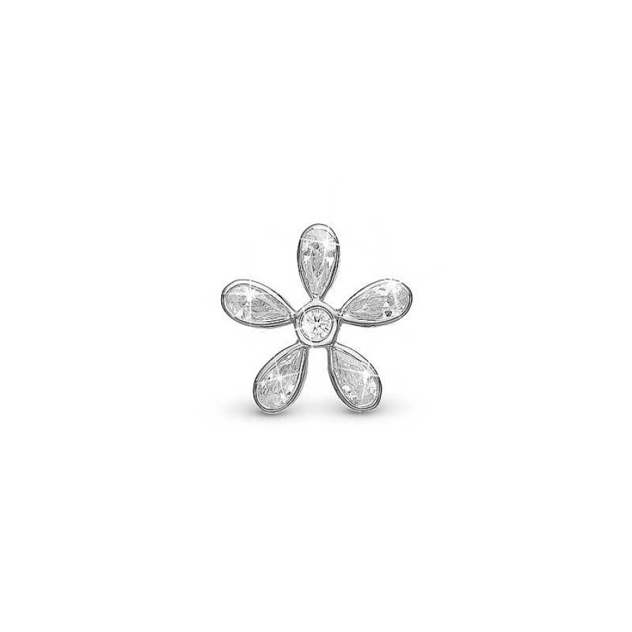 Charms F R Armb Nder Christina Jewelry & Watches | Christina Collect - Magic Flower White Charm I Silber