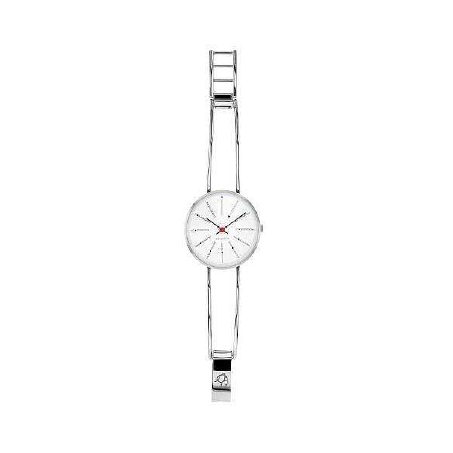 Uhren Arne Jacobsen | Arne Jacobsen Uhrenarmband Aus Poliertem Edelstahl - 1418