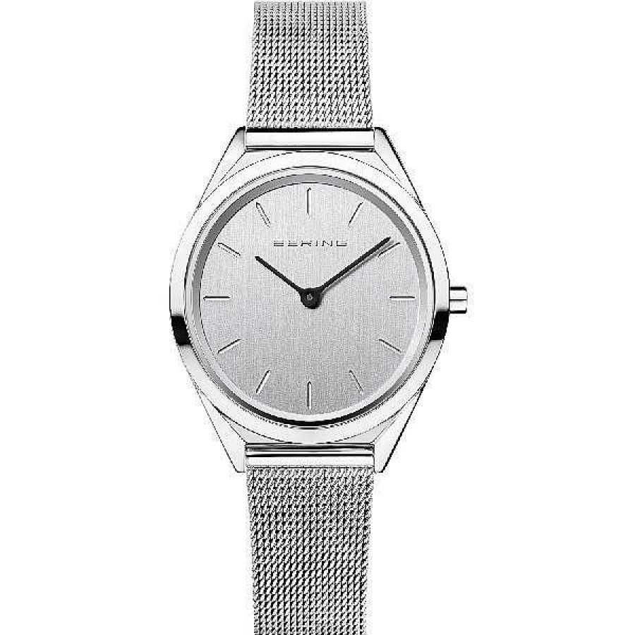 Uhren BERING | Bering Ultra Slim Unisex-Uhr In Poliertem Silber