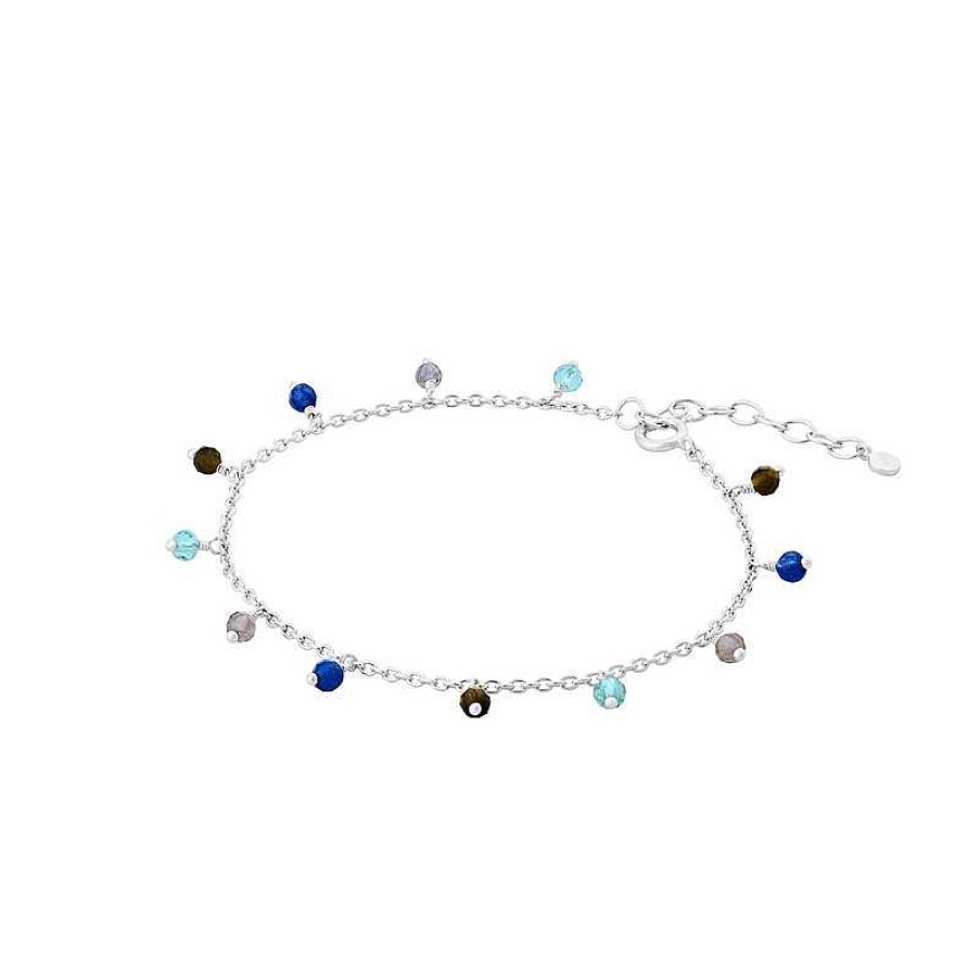 Armb Nder Pernille Corydon | Pernille Corydon - Blue Hour Armband I Silber