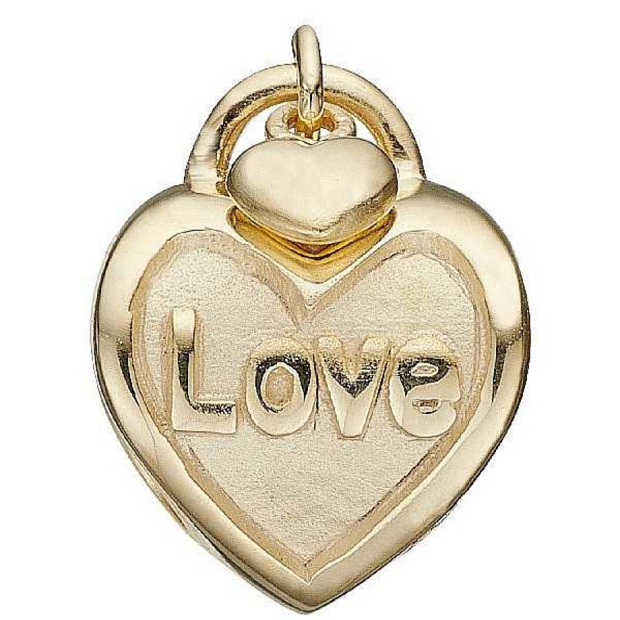 Charms F R Armb Nder Christina Jewelry & Watches | Christina Collect - Love Lock Vergoldeter Anh Nger F R Silberarmband