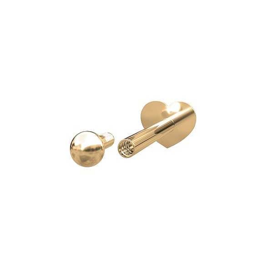 Ohrringe Nordahl Andersen | Piercingschmuck - Pierce52, 14Kt. Gold Schamlippenpiercing Mit 1 Kugel