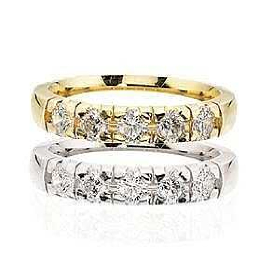 Ringe Scrouples | Scrouples - Grace Ehering Aus 14Kt. Mit Insgesamt 0,35Ct. Diamanten