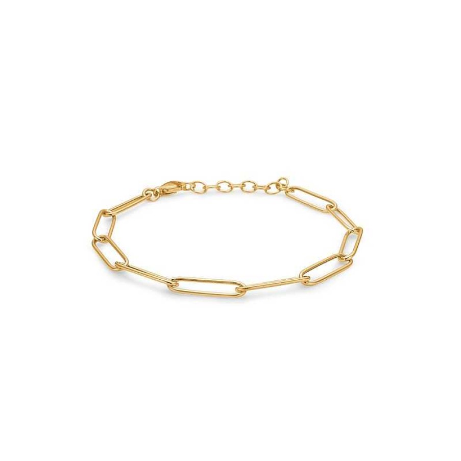 Armb Nder Mads Z | Mads Z - Armband Aus 8 Karat Gold Mit Langen Gliedern