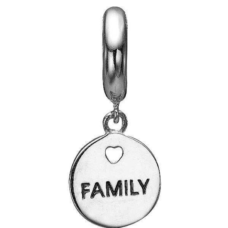 Charms F R Armb Nder Christina Jewelry & Watches | Christina Collect - Happy Family Anh Nger In Silber F R Lederarmband