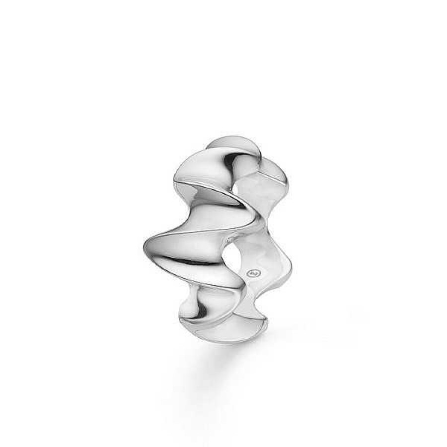 Ringe Mads Z | Mads Z - Wellenring In Silber