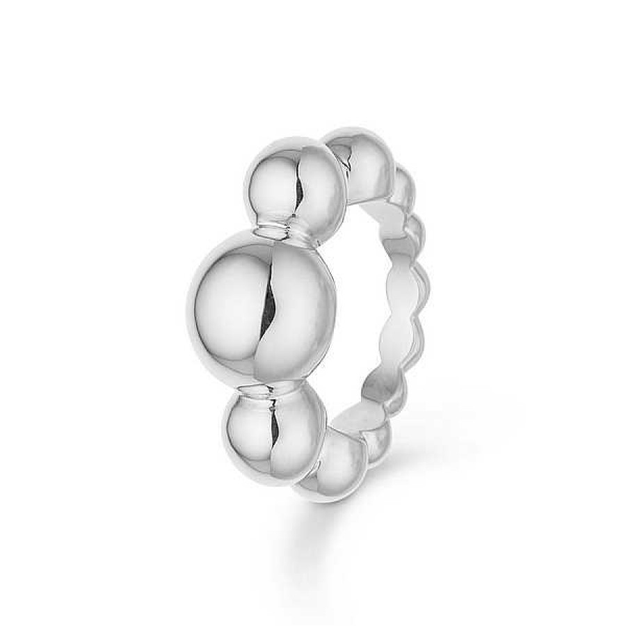 Ringe Mads Z | Mads Z - Biggest Ball Ring In Silber