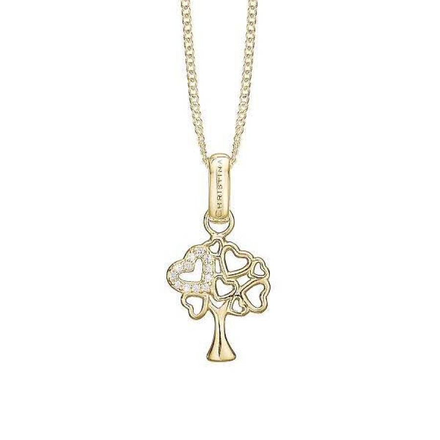 Anh Nger Christina Jewelry & Watches | Christina Collect - Tree Of Hearts-Anh Nger In Vergoldete Silber