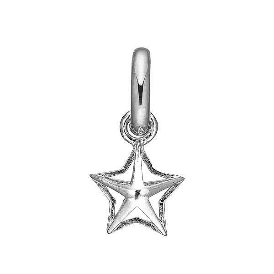 Charms F R Armb Nder STORY by Kranz & Ziegler | Story Silber Charm - Charm Mit Stern In Silber**