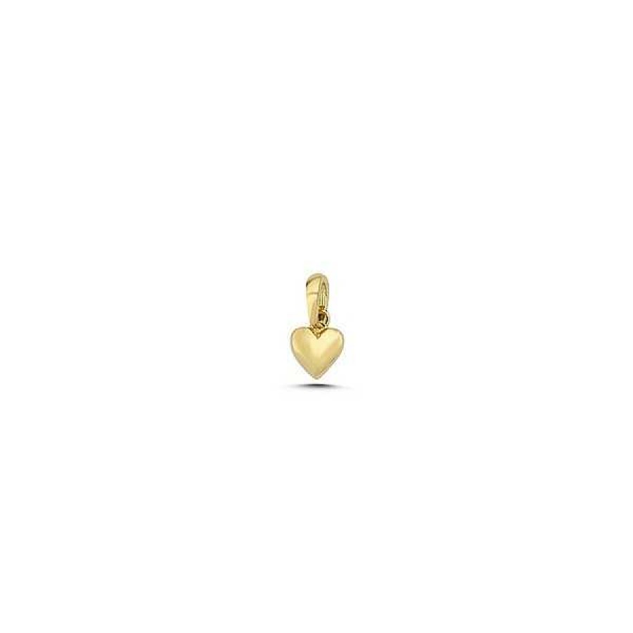 Anh Nger Melfia | Melfia Herz-Anh Nger 14Kt. Gold