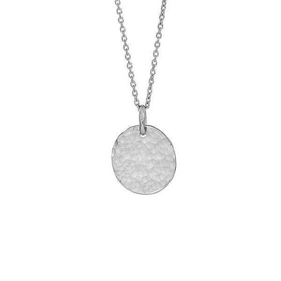 Halsketten Nordahl Andersen | Nordahl Jewelry - Two-Sided Rhodinierter Silberanh Nger Inkl. Kette