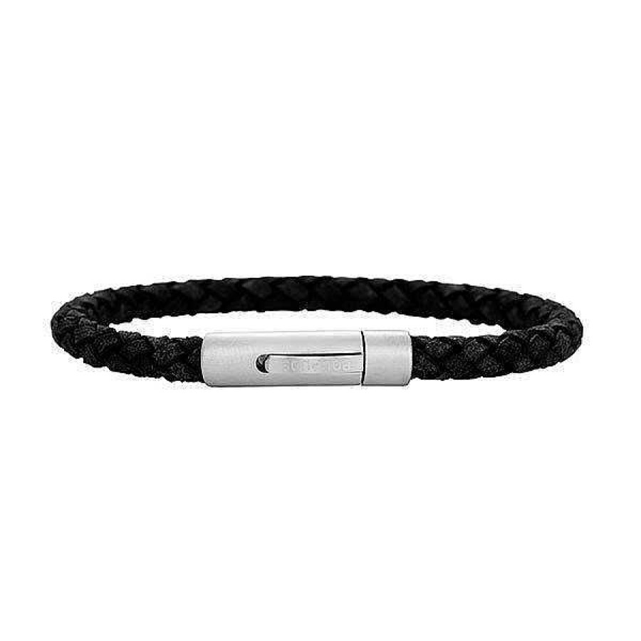 Armb Nder Nordahl Andersen | Son Of Noa Herrenarmband Aus Schwarzem Leder - Rund & Geflochten