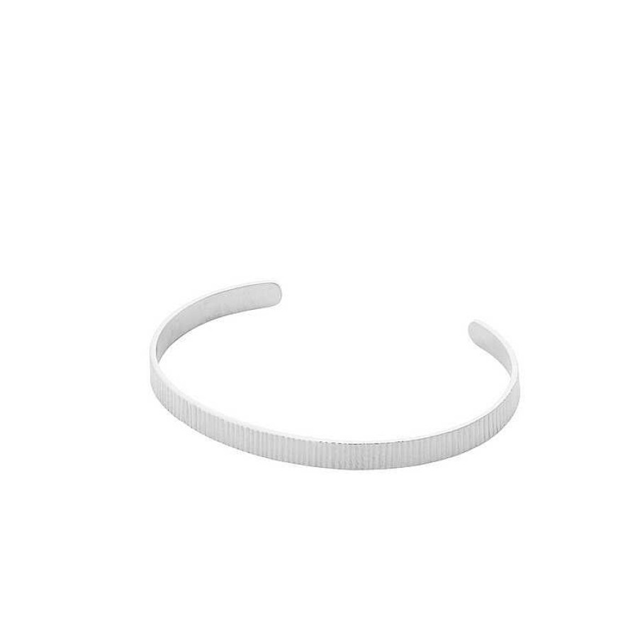 Armb Nder Pernille Corydon | Pernille Corydon - Meer Reflexion Breite Armband In Silber