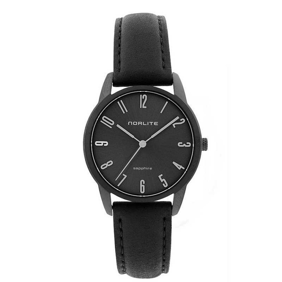 Ohrringe Black friday - Uhren | Norlite - Nordic Woman Damenuhr, Schwarz 32Mm