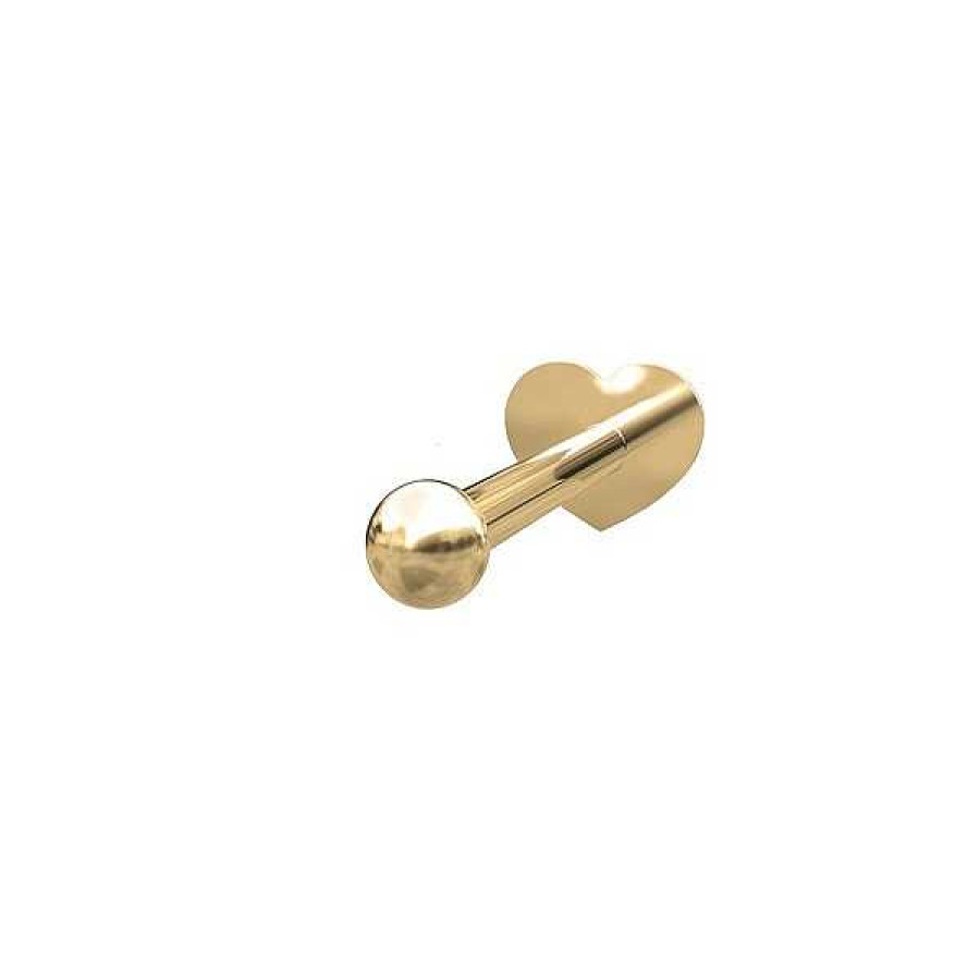 Ohrringe Nordahl Andersen | Piercingschmuck - Pierce52, 14Kt. Gold Schamlippenpiercing Mit 1 Kugel