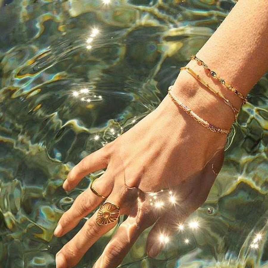 Armb Nder Pernille Corydon | Pernille Corydon - Armband Ocean Stars In Silber*