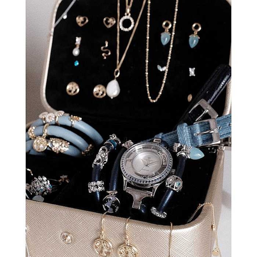 Armb Nder Christina Jewelry & Watches | Christina Collect - Weihnachtskampagne Marguerite Silber Armband W. Vergoldete Charme