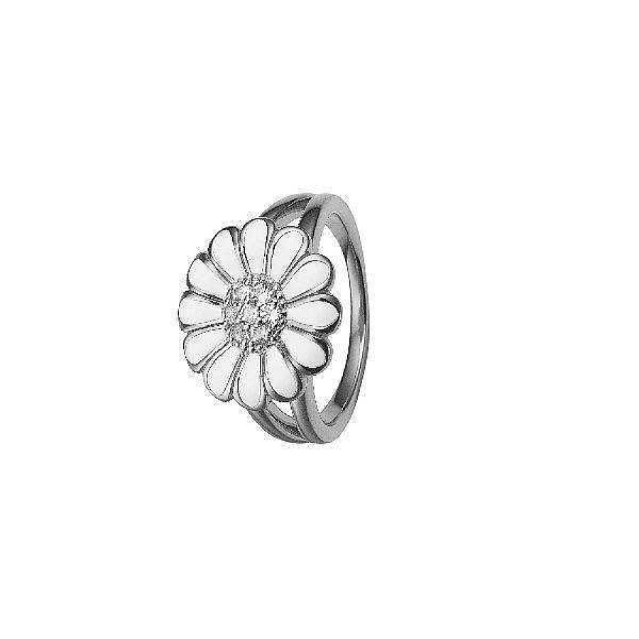 Ringe Christina Jewelry & Watches | Christina Jewellery - Silberring Topas Gro E Wei E Margerite