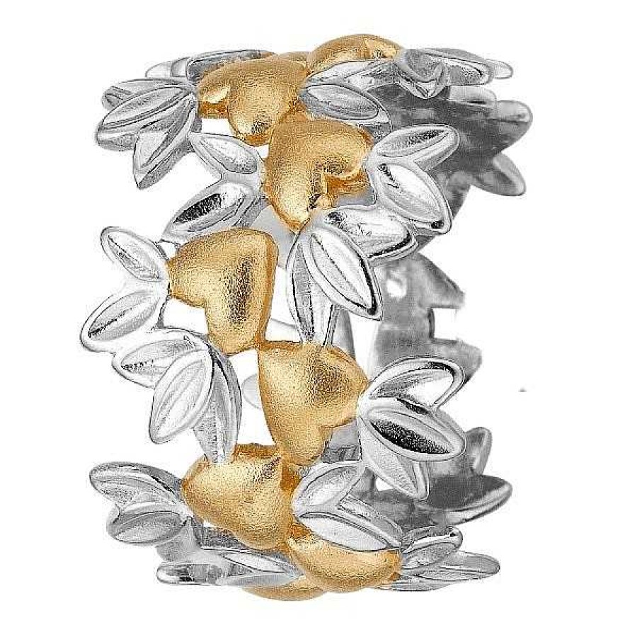 Ringe Christina Jewelry & Watches | Christina Collect - My Loving Nature Ring Aus Vergoldetem Silber