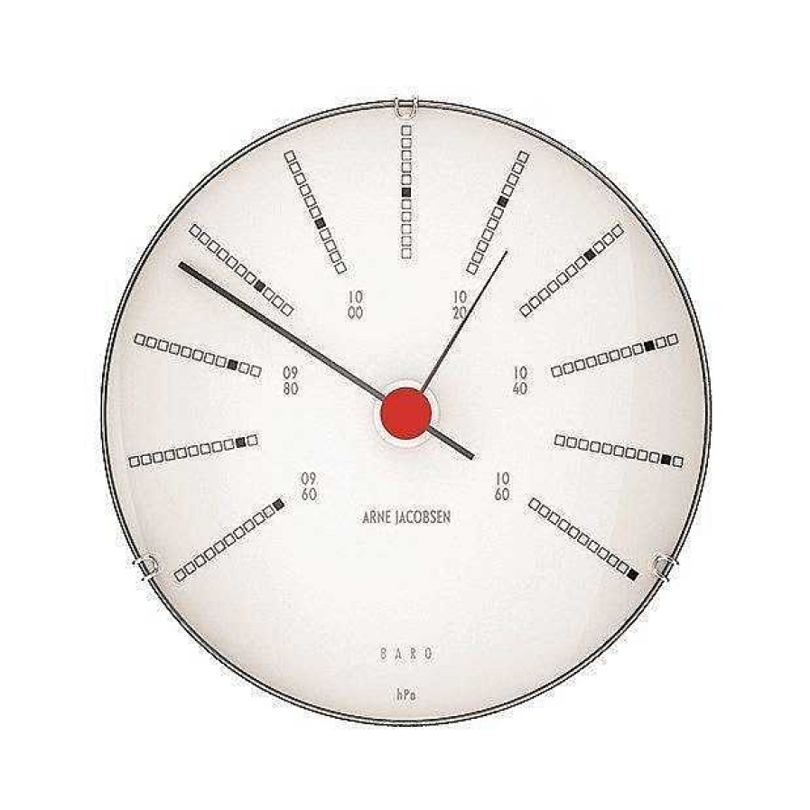 Uhren Arne Jacobsen | Arne Jacobsen - Bankers Wetterstation Barometer