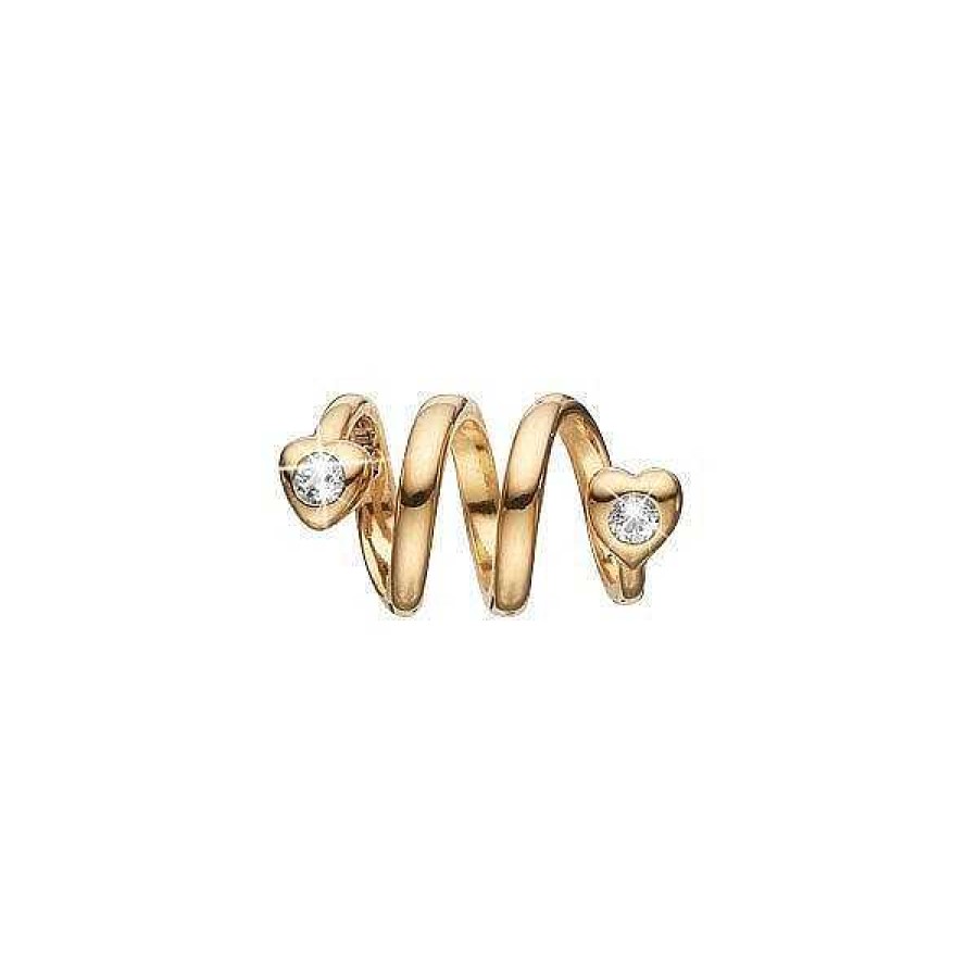 Charms F R Armb Nder Christina Jewelry & Watches | Christina Collect Gold Plated Charms - Topas Herz Twist