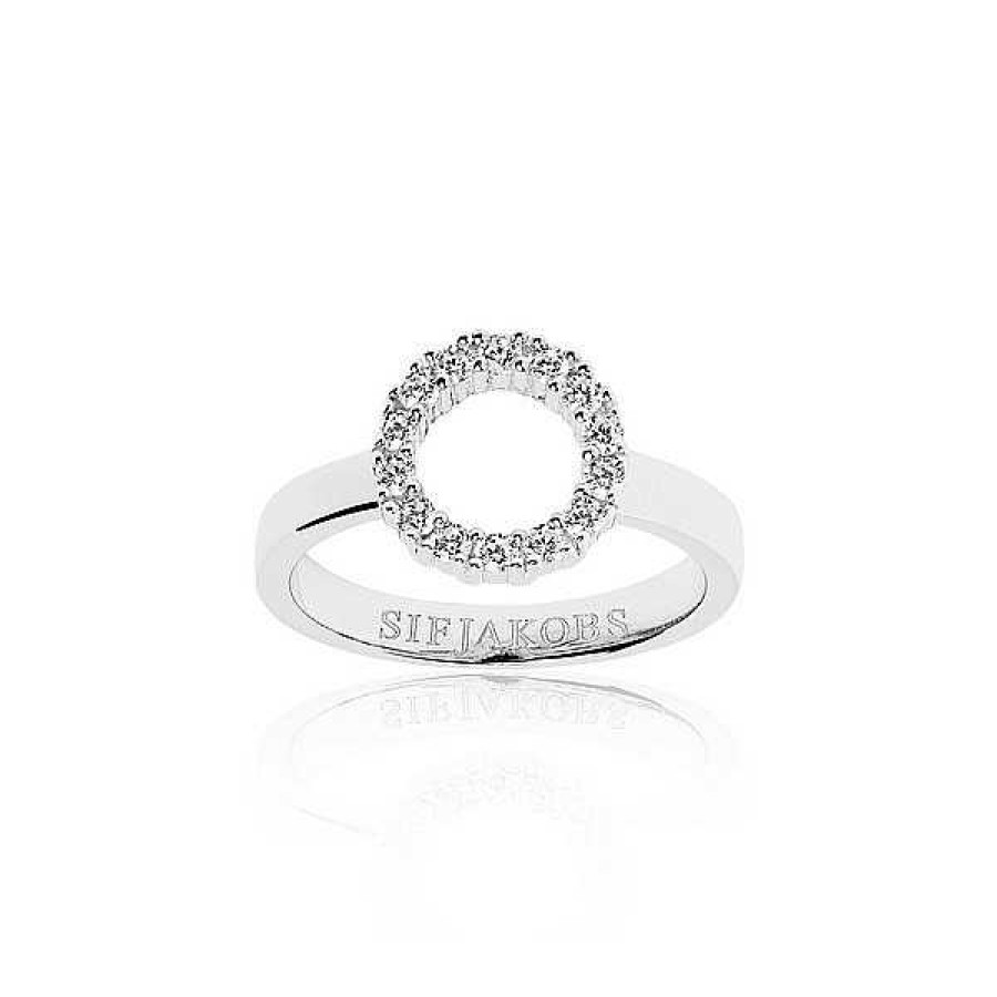 Ringe Sif Jakobs Jewellery | Sif Jakobs - Biella Piccolo Ring Aus Silber Mit Zirkonia