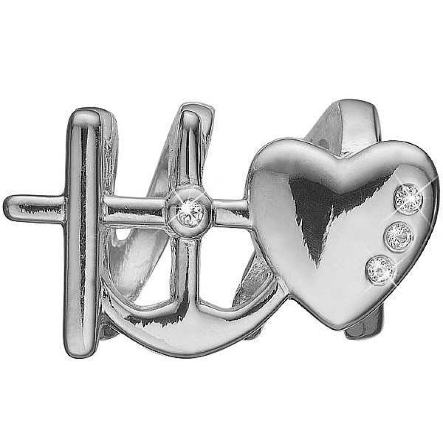 Charms F R Armb Nder Christina Jewelry & Watches | Christina Collect - Silberanh Nger Faith, Hope & Love