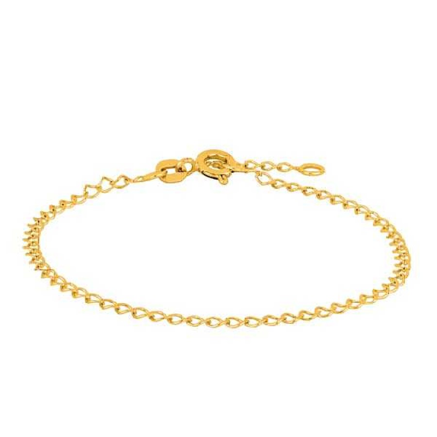 Armb Nder Siersbøl | Siersb L - Klassisches Armband Aus 8Kt. Gold