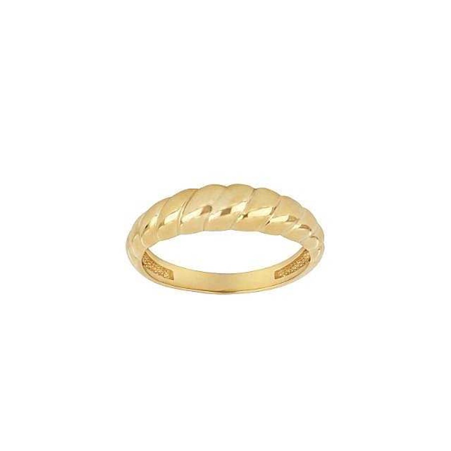 Ringe Siersbøl | Siersb L - 8 Kt. Gedrehter Goldring