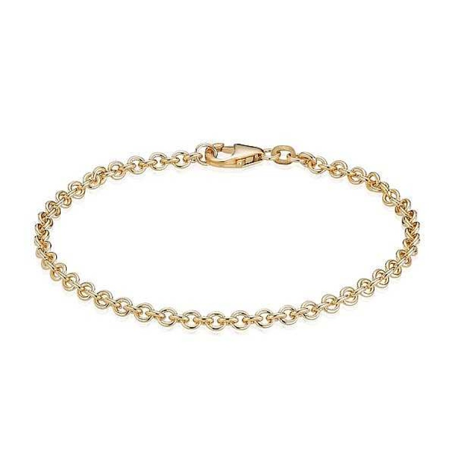 Armb Nder BNH | Anker Rund - Armband In 14Kt. Gold (Gr E Und L Nge W Hlen)