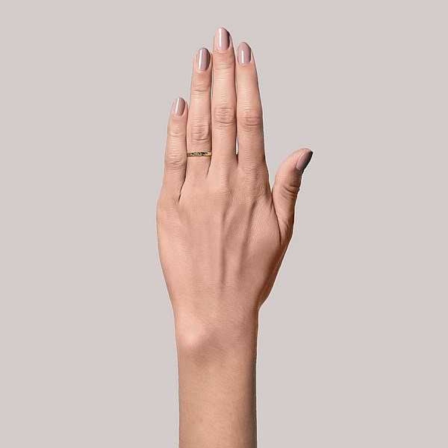 Ringe Jane Kønig | Jane K Nig - Small Impression Ring In Silber**