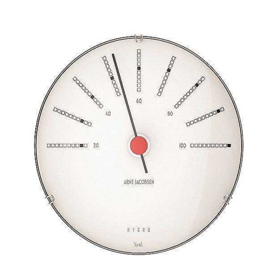 Uhren Arne Jacobsen | Arne Jacobsen - Bankers Wetterstation Hygrometer