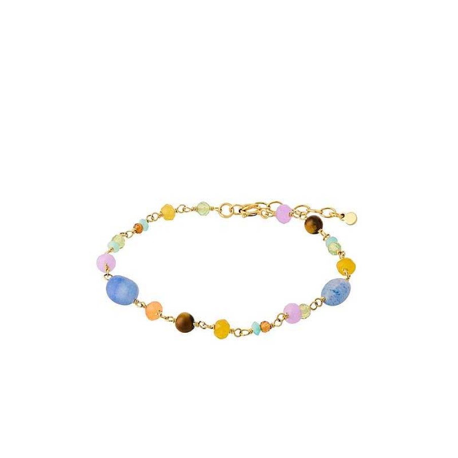 Armb Nder Pernille Corydon | Pernille Corydon - Summer Shades Armband I Vergoldete Silber