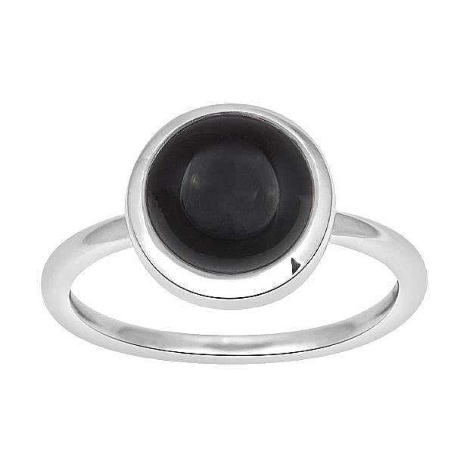 Ringe Nordahl Andersen | Nordahl Smykker - Sweets - Silberring Mit Schwarzem Onyx