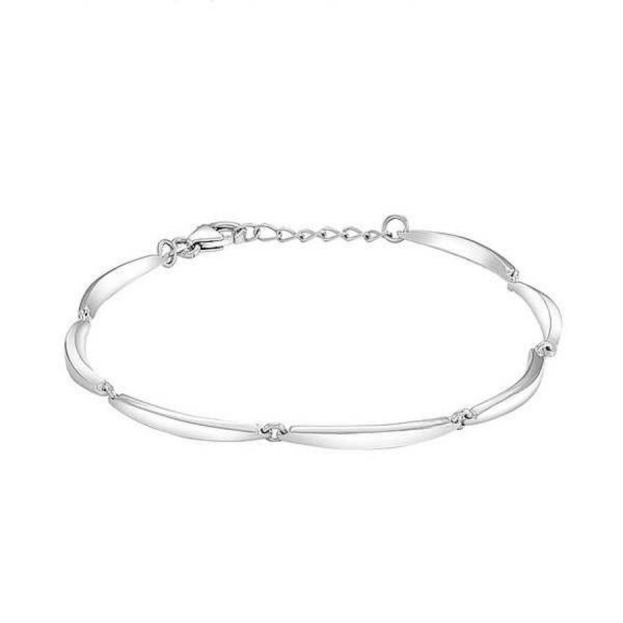 Armb Nder Siersbøl | Siersb L - Bananenarmband In Silber