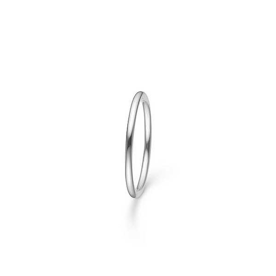 Ringe Mads Z | Schlichter Poesie-Ring In Silber Von Mads Ziegler